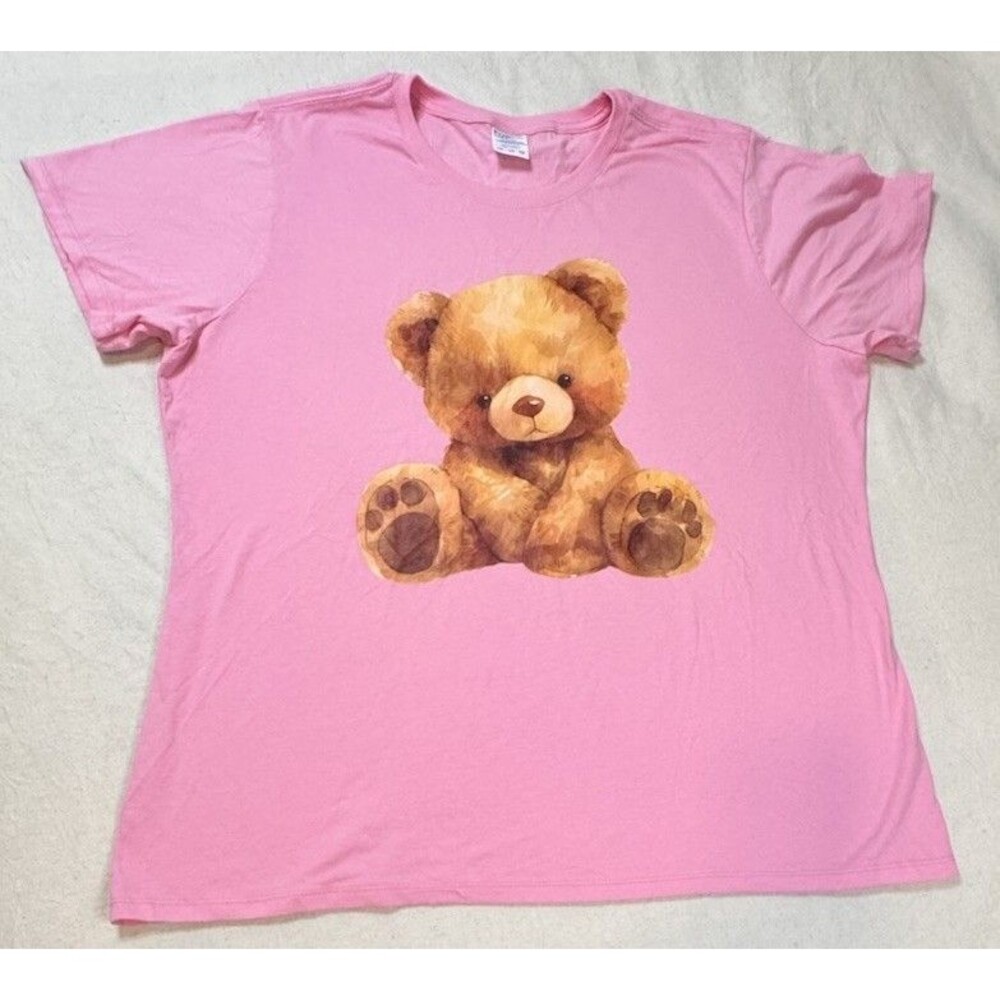 Graphic Teddy Bear T Shirt